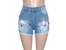 Joy Diamond Denim Shorts