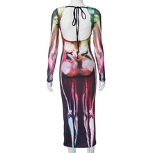 Cesi Body Printed Dress