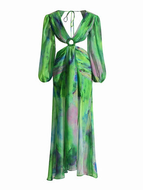 Aurora Boreal Maxi Dress