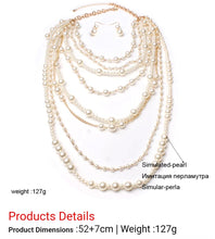 Moon Multilayer Necklace