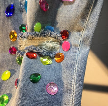 Jesy Diamond Studded Jeans