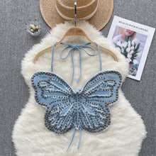 Butterfly Embroidered Top