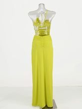 Lime Pie Hollow Out Dress