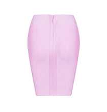Bandage Pink Mini Skirt